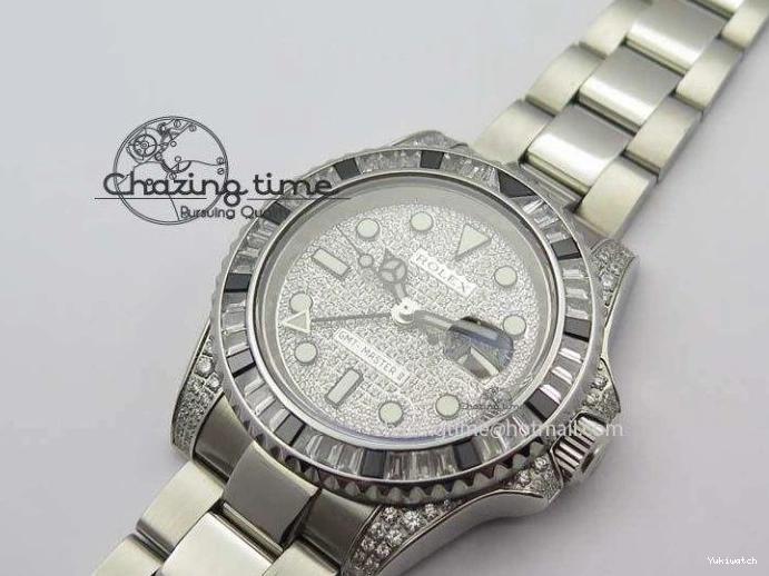 On SS 116759 Bp-Maker A3186 Dial Diamond GMT-Master II Black Crystal Ruby Bracelet SS 0403